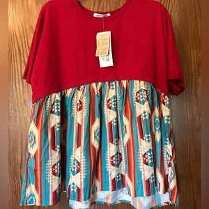 Crazy train small blouse